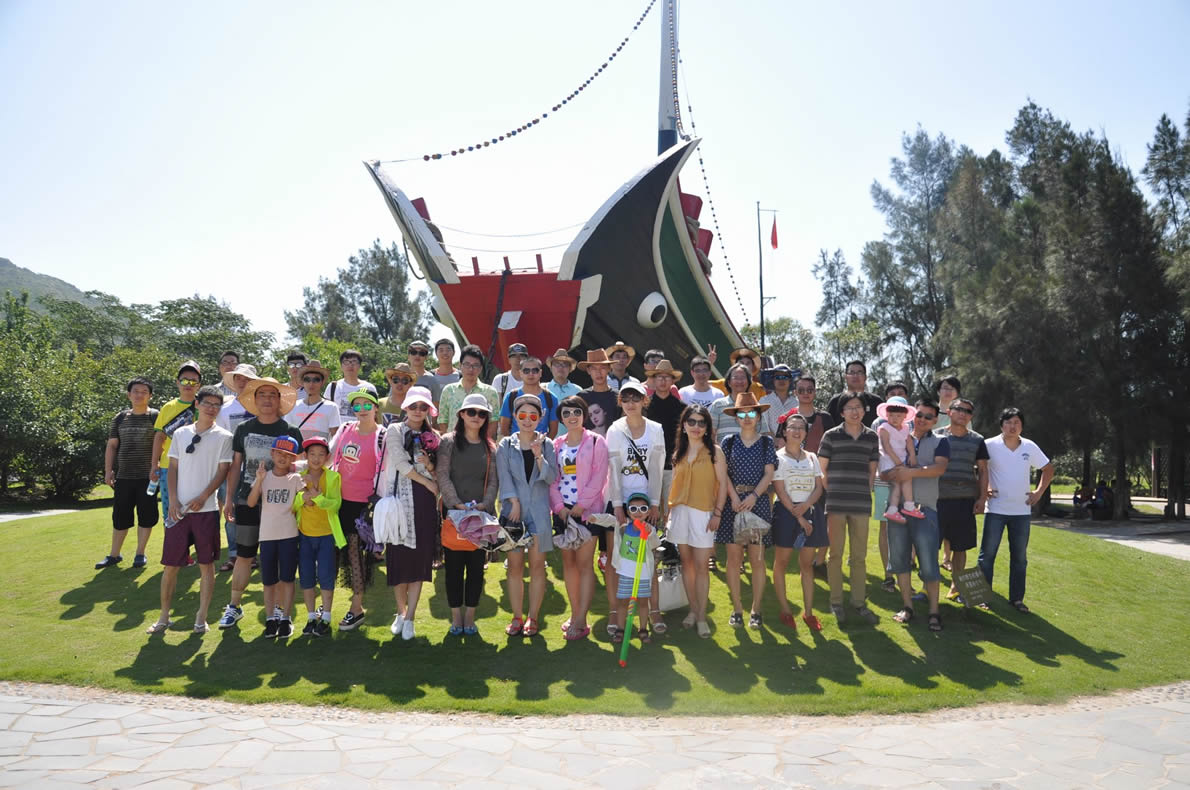 朱家尖歡樂兩日游圓滿結束