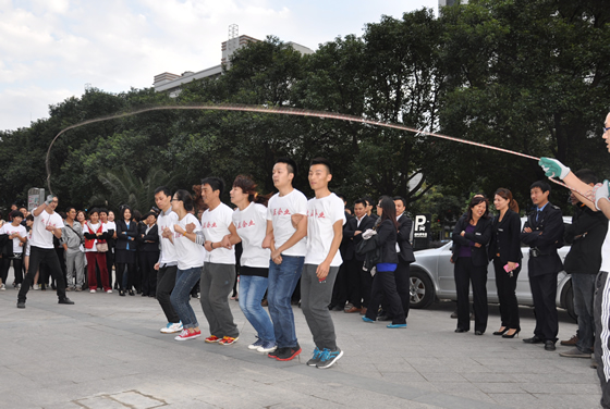 大正企業勇奪長江國際-和盛杯-跳長繩比賽冠軍